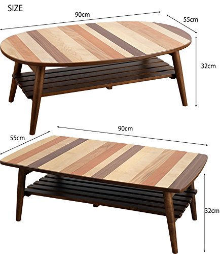 Amazon.co.jp: 家具の赤や 寄せ木 天然木折りたたみテーブル スクエア